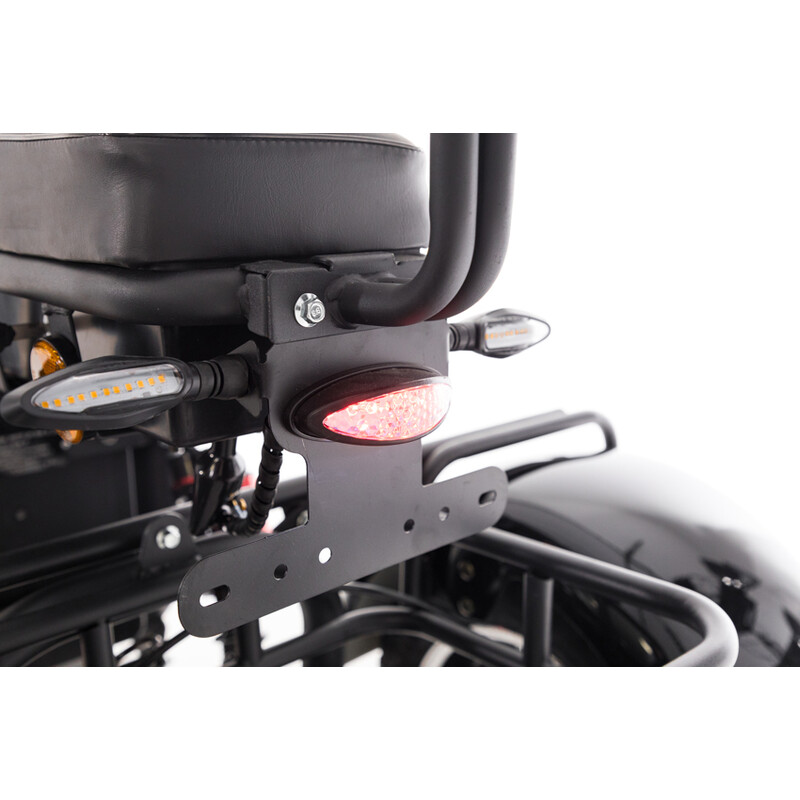 Chopper electric UNIZDRAV PRO Trike Black