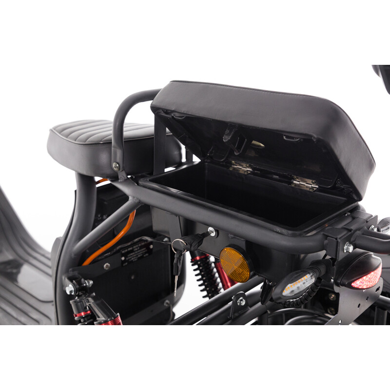 Chopper electric UNIZDRAV PRO Trike Black