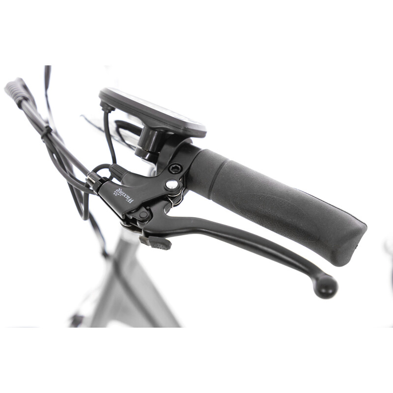 Tricicletă electrică cu trei roți Tornado ZTECH, argintie