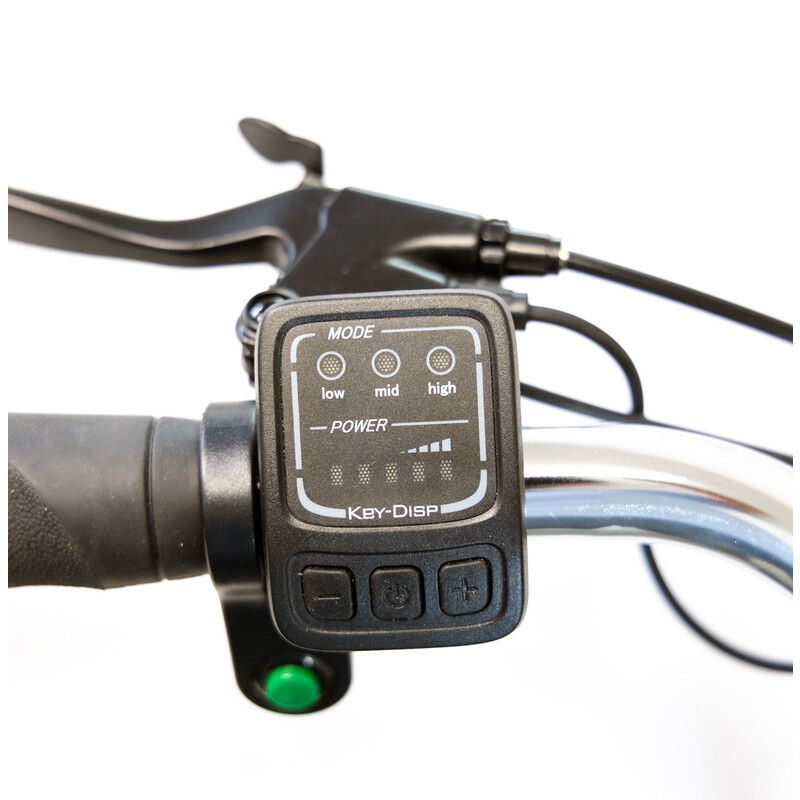 Tricicletă electrică cu trei roți Tornado ZTECH, argintie