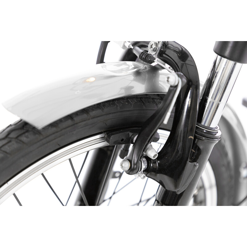 Tricicletă electrică cu trei roți Tornado ZTECH, argintie