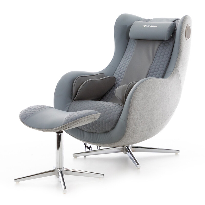 Scaun de masaj electric Zafir Relax, antracit (Piesă expusă)