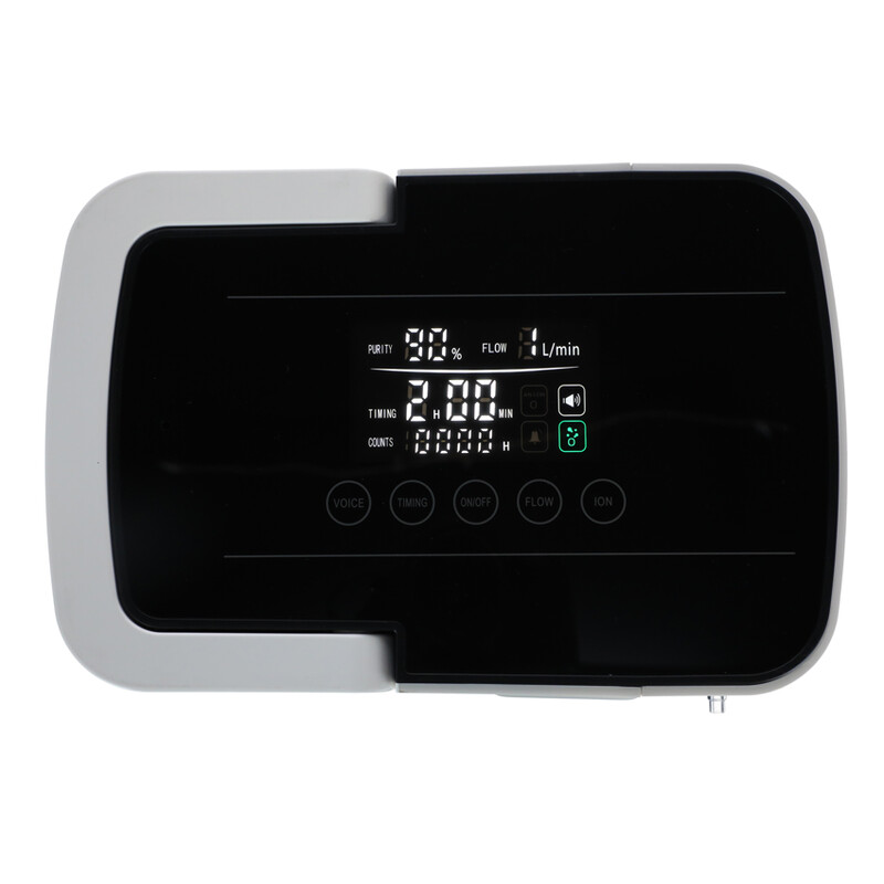 Concentrator de oxigen cu ieșire vocală UNIZDRAV, 7 l/min, alb (Articol folosit)