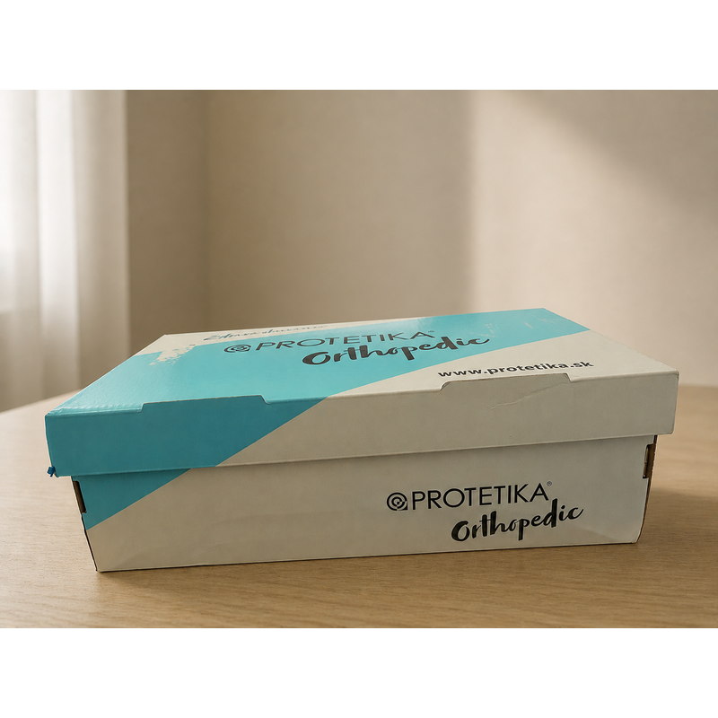 Papuci ortopedici medicali - tip 16 denim-albastru