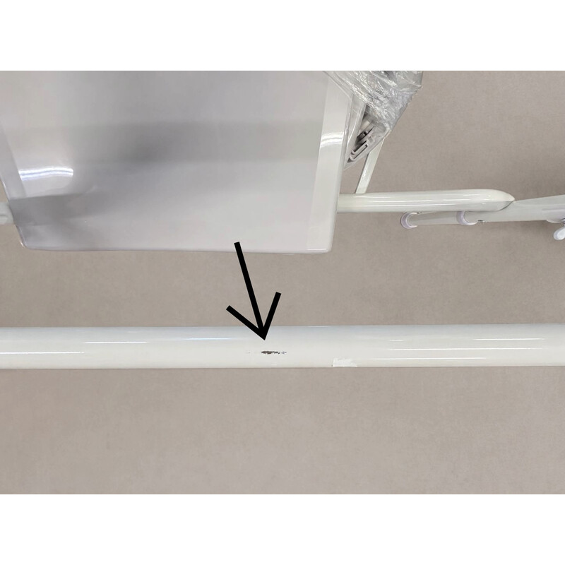 Scaun de toaletă fix UNIZDRAV  (Piesă expusă)