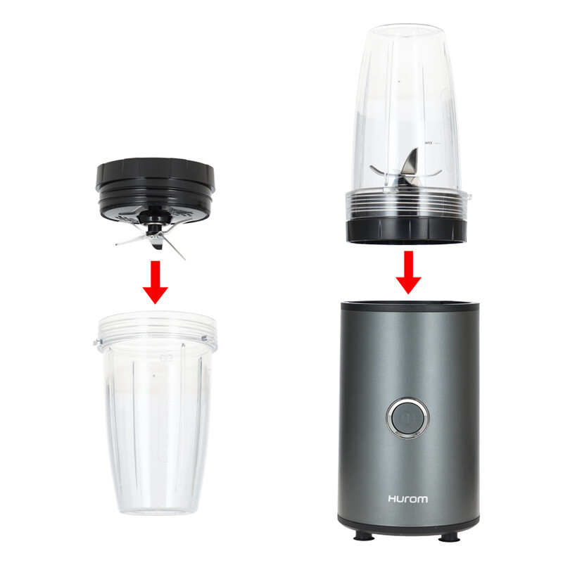 Blender pentru smoothie Hurom Power Blender BL-D01, gri titan  (Piesă folosită)