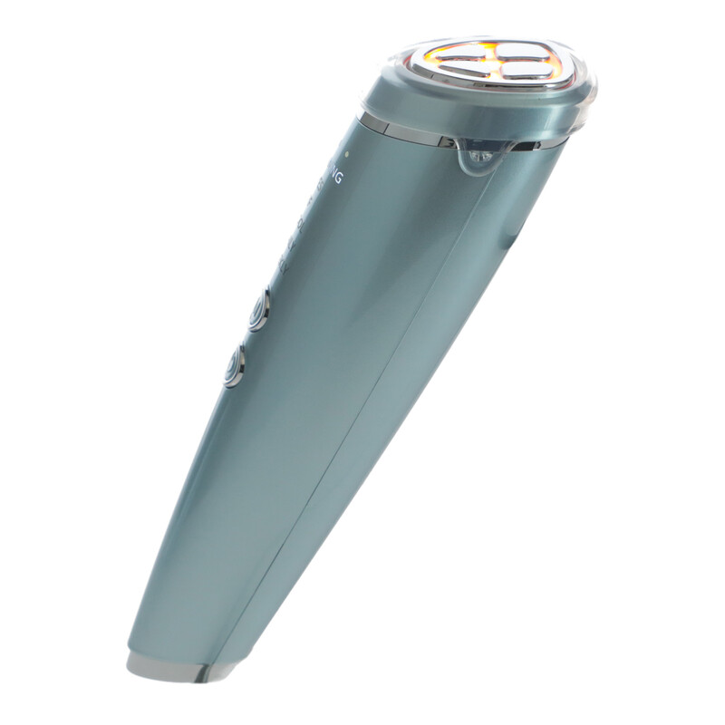 Aparat galvanic cu ultrasunete pentru față, albastru