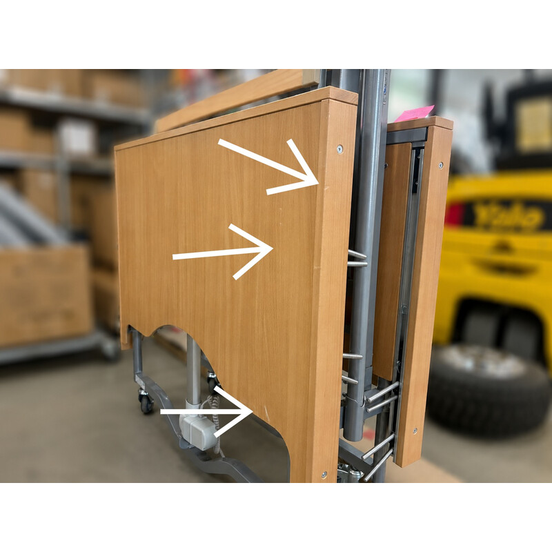 Pat electric de poziționare COMFORT LOW – cu funcție de poziționare extra joasă (Produs folosit)