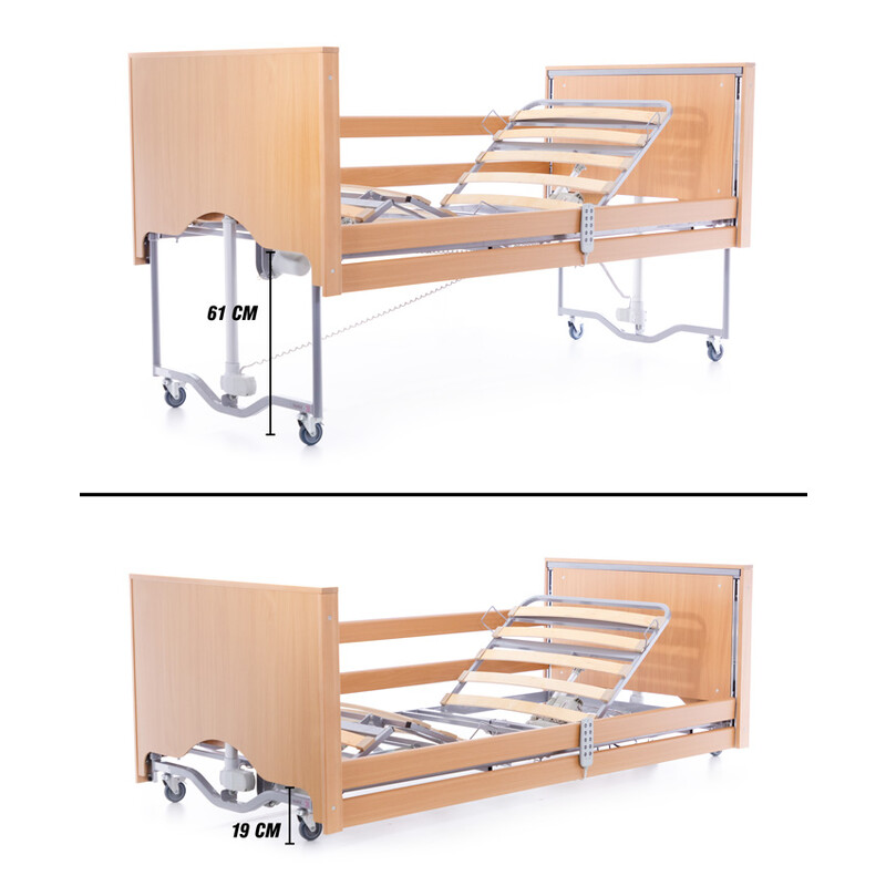 Pat electric de poziționare COMFORT LOW – cu funcție de poziționare extra joasă (Produs folosit)
