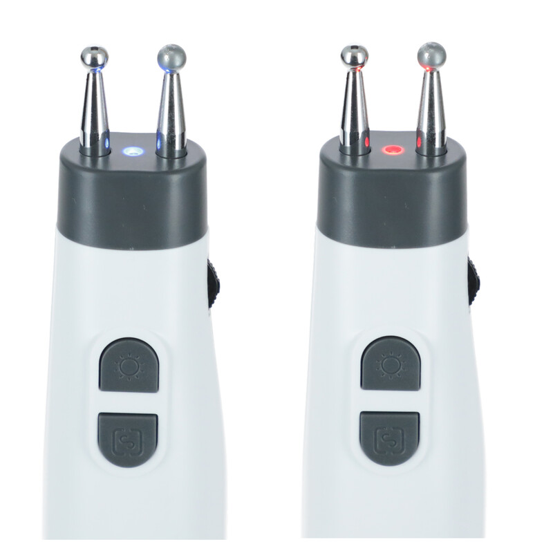 Stilou electronic de acupunctură cu vârf dublu