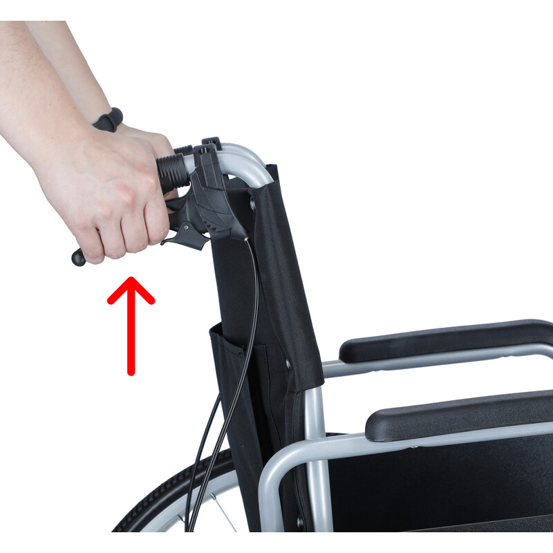 Scaun cu rotile UNIZDRAV LIGHT 46cm (Articol folosit)