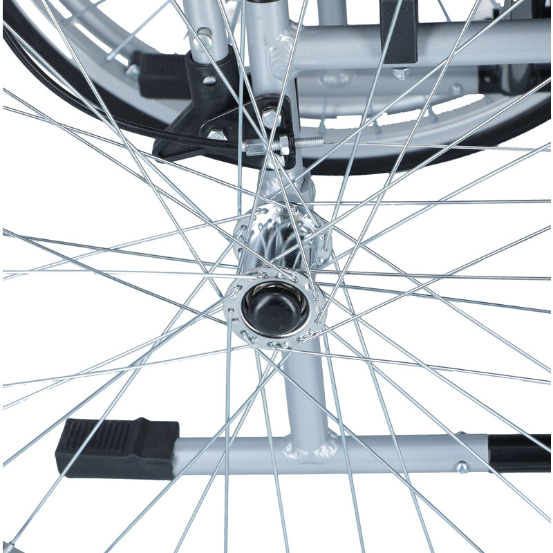 Scaun cu rotile UNIZDRAV LIGHT 46cm (Articol folosit)