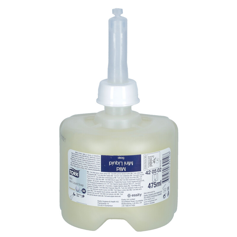 Săpun lichid Tork Mini Premium (S2), rezervă, 475 ml (Articol la reducere)