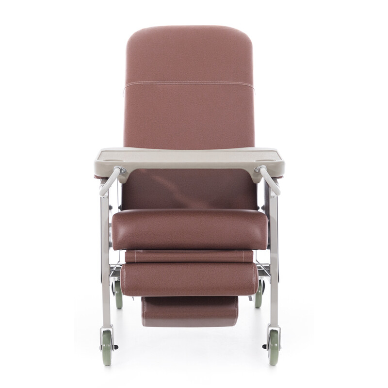 Scaun cardiac pentru seniori, maro cărămiziu (Produs resigilat)