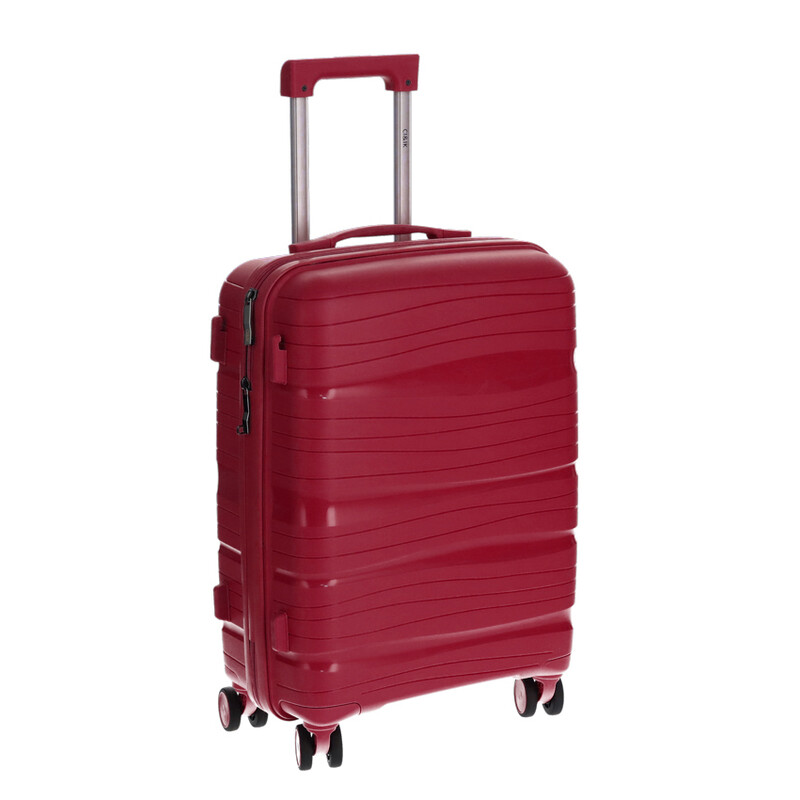 Valiză de călătorie, bordo 47l, bordo (Lichidare stoc)