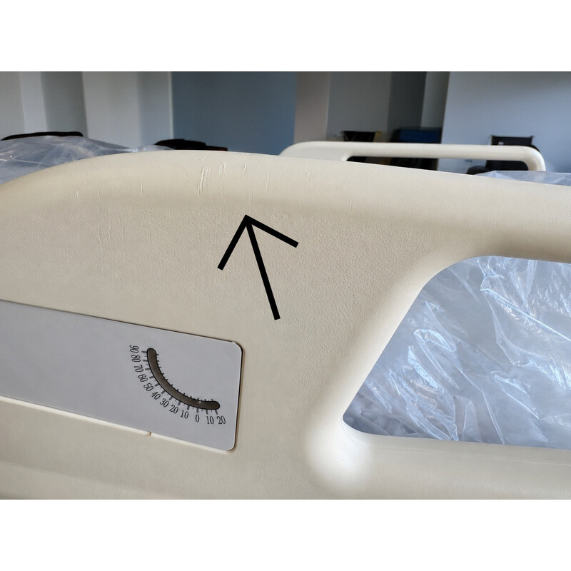 Pat electric de poziționare Vertica cu baterie integrată  (Piesă expusă)