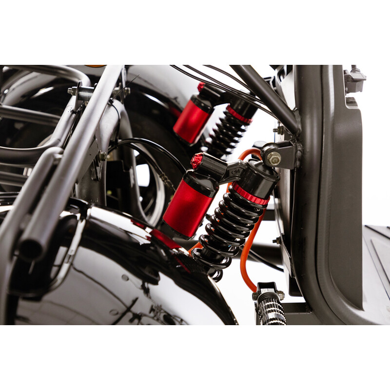 ELECTRIC CHOPPER UNIZDRAV PRO cu trei roți - motor puternic de 2000 W (Produs expus)