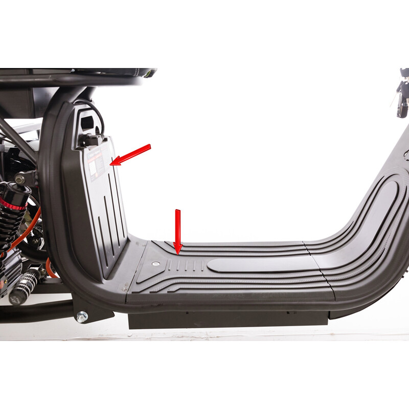 ELECTRIC CHOPPER UNIZDRAV PRO cu trei roți - motor puternic de 2000 W(Produs expus)