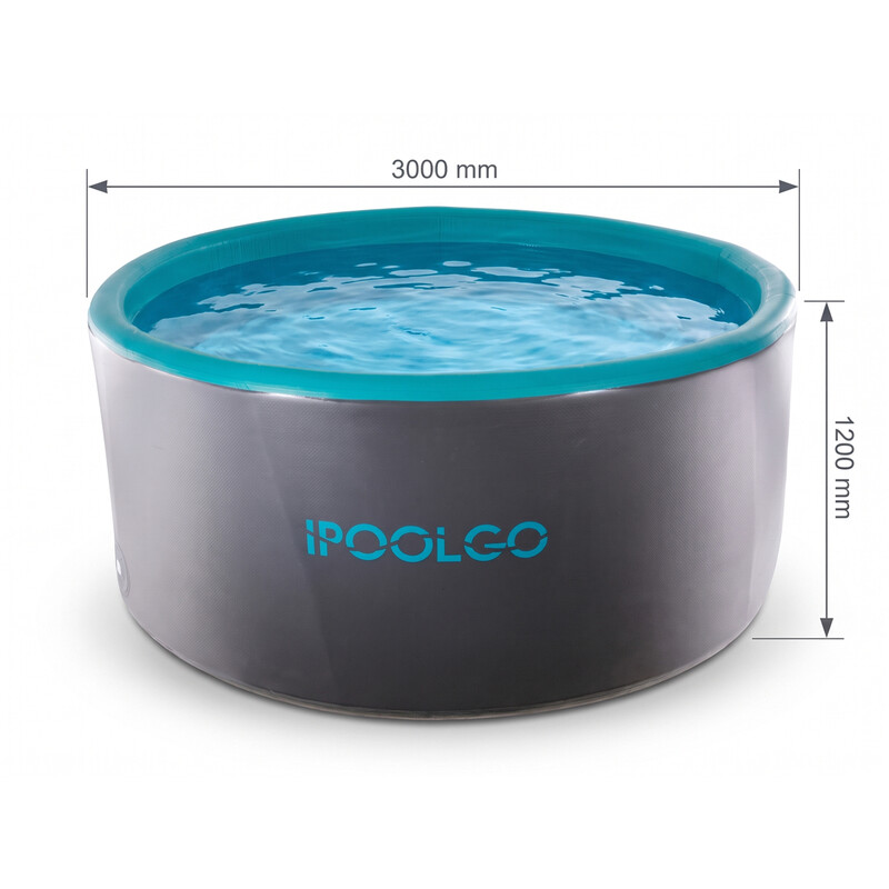 Piscină cu sistem de filtrare iPOOLGO