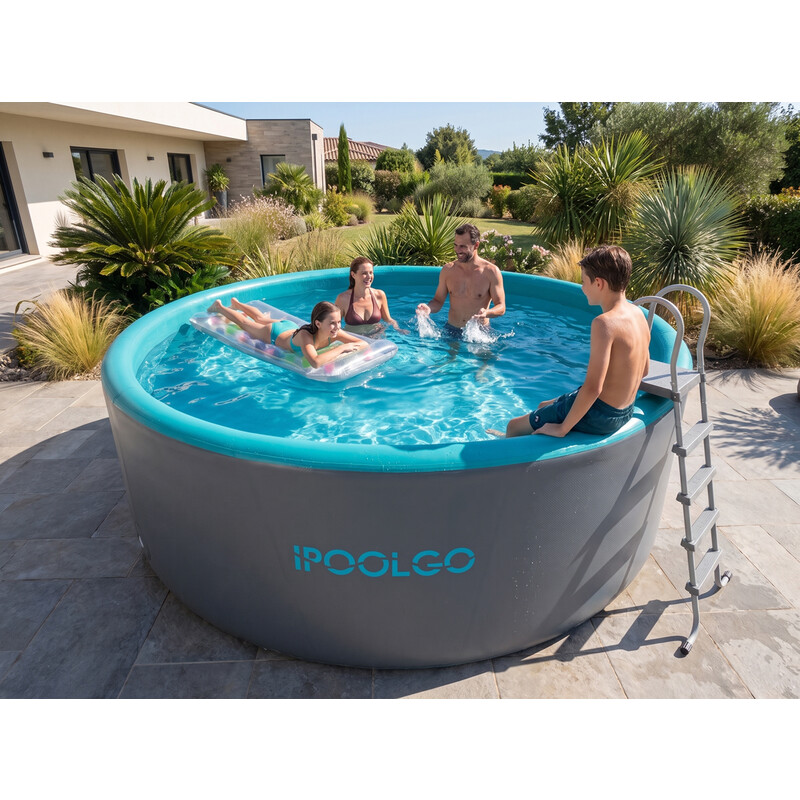 Piscină cu sistem de filtrare iPOOLGO