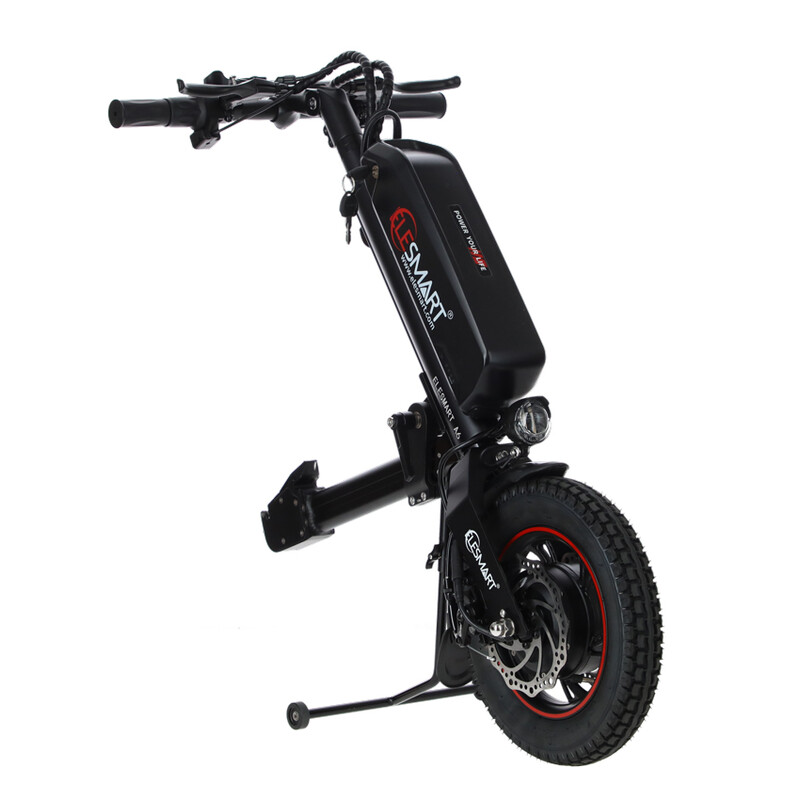 Propulsor electric auxiliar pentru scaun cu rotile Elesmart A6 (Lichidare stoc)