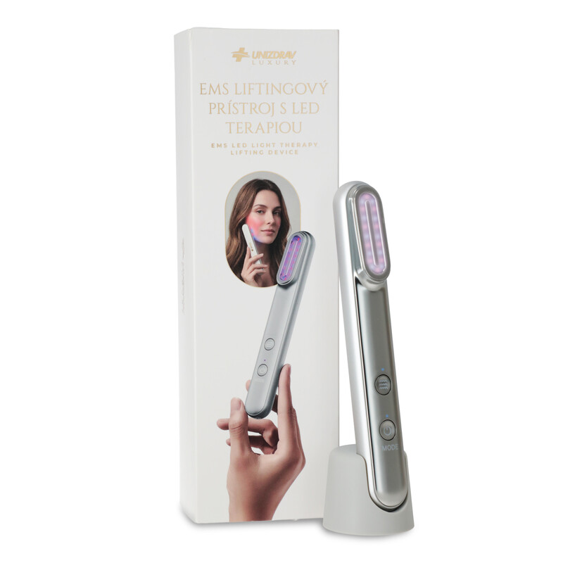 Aparat EMS pentru lifting cu terapie LED UNIZDRAV Luxury