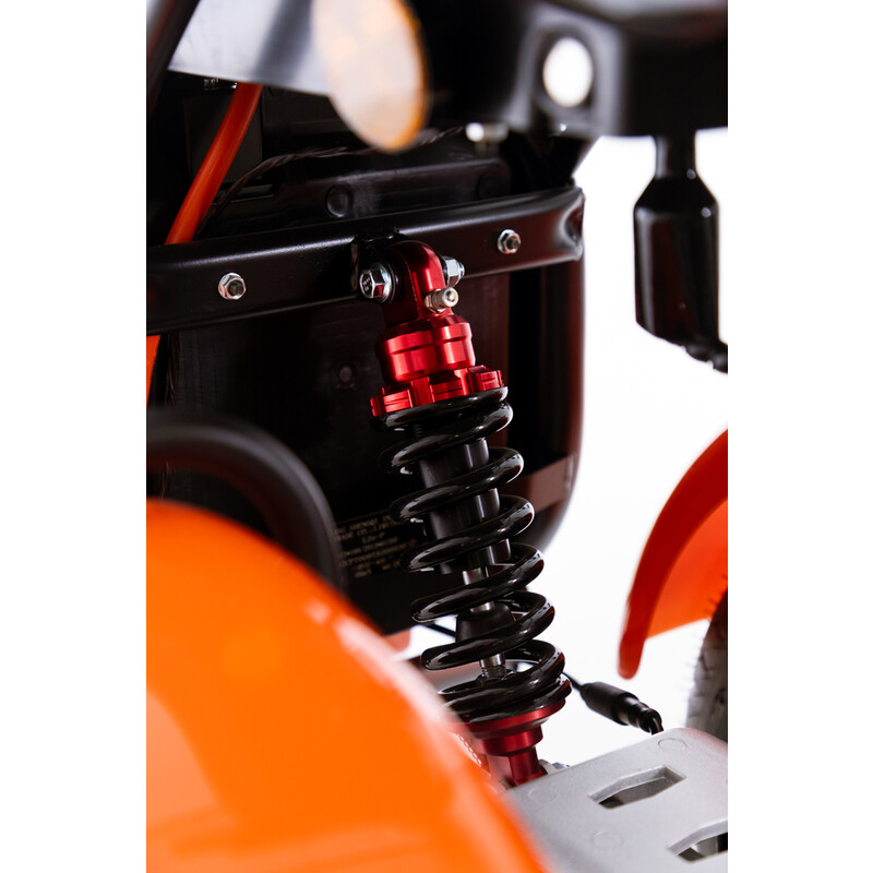 Chopper electric UNIZDRAV EasyRide, portocaliu