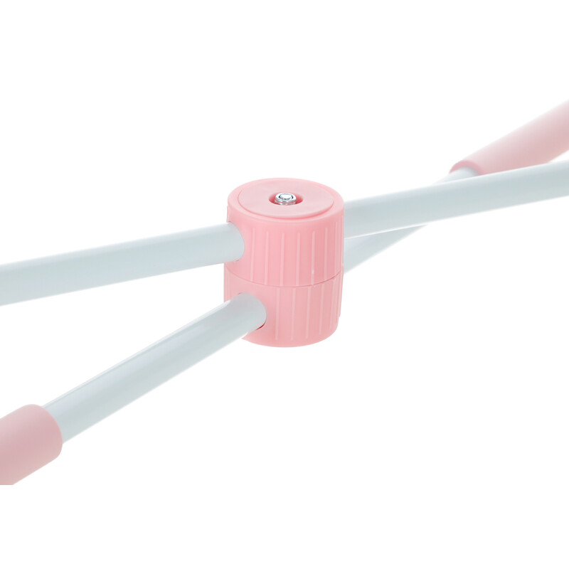 Baston de yoga pentru stretching și corectarea posturii, roz