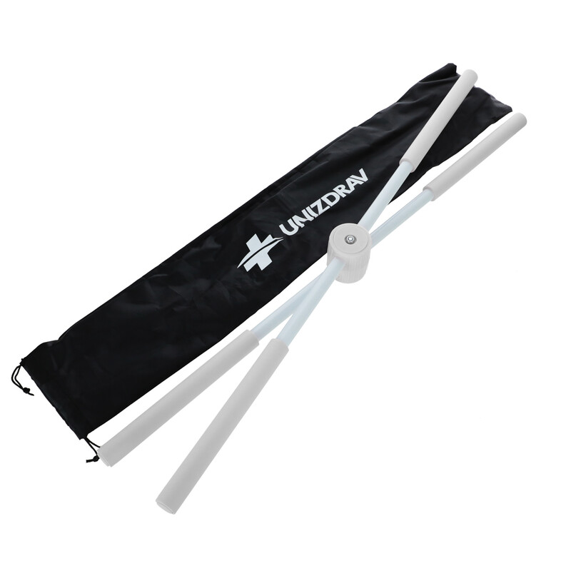 Baston de yoga pentru stretching și corectarea posturii, gri