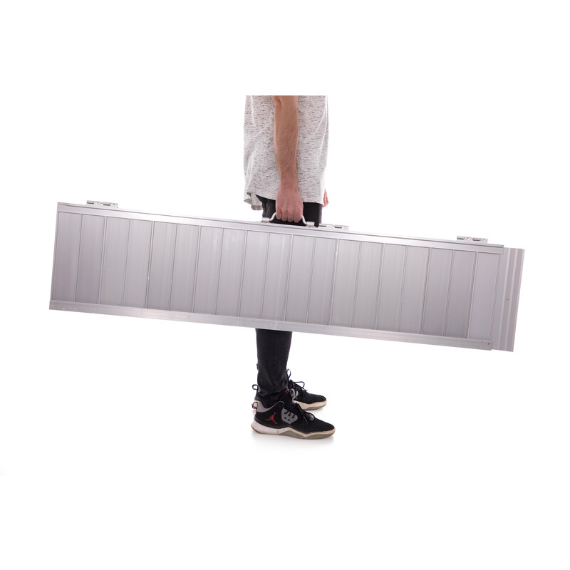 Rampă de acces rabatabilă, 120 cm (Produs resigilat)
