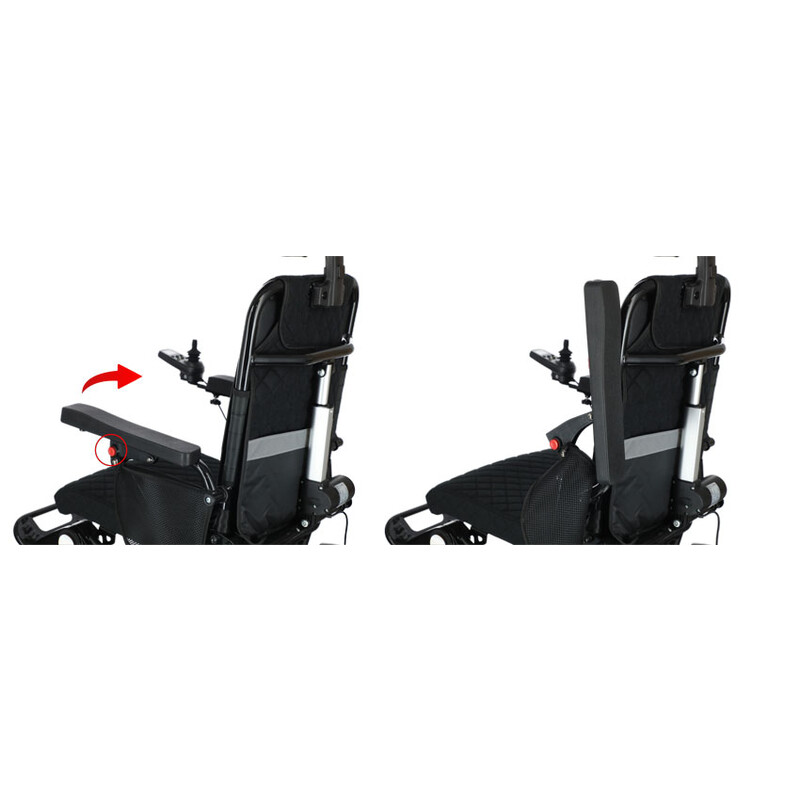 Scaun cu rotile electric iFOLD cu funcție de auto-pliere (Produs resigilat)