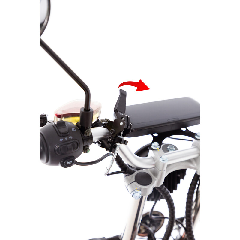 Chopper electric UNIZDRAV EasyRide, portocaliu