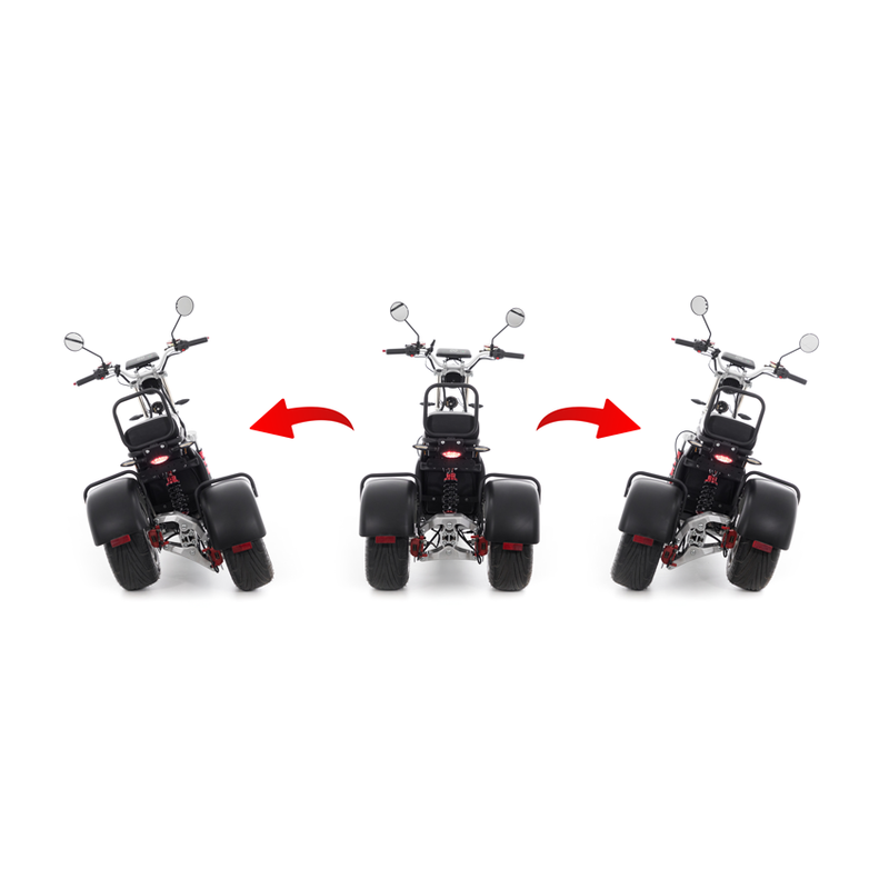 Scuter electric Chopper UNIZDRAV EasyRide, negru